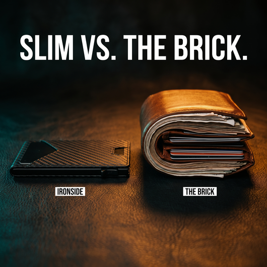Ironside™ Slim — Carbon Fiber RFID Wallet